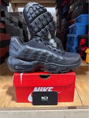 Nike Air Max 95 Recraft GS 'Triple Black' CJ3906-001 NEW GRADE SCHOOL SZ 7